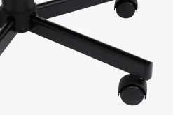 Gamestoel LERBJERG zwart/wit kunstleer