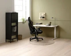 Gamestoel NIBE zwart kunstleer/rood