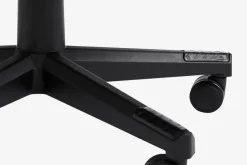 Gamestoel NIBE zwarte stof/zwart