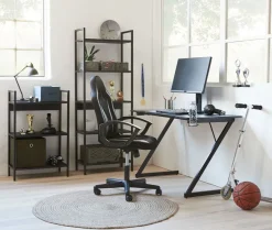 Gamingbureau HALSTED 60x120 zwart