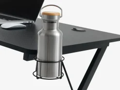 Gamingbureau HALSTED 60x120 zwart