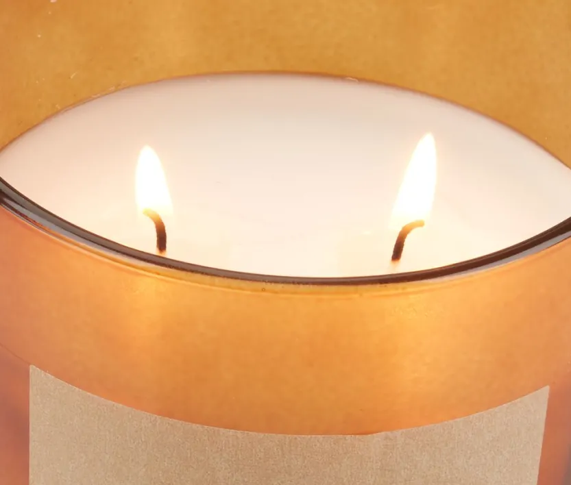 Geurkaars BASTIAN Ø10xH10cm bruin