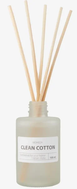 Geurstokjes MOHEDA clean cotton 100ml
