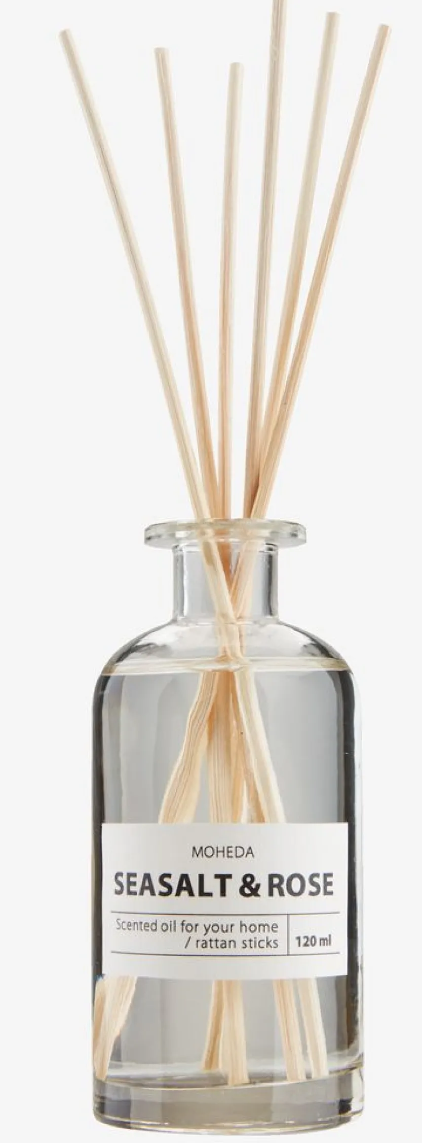 Geurstokjes MOHEDA zeezout & rozen 120ml