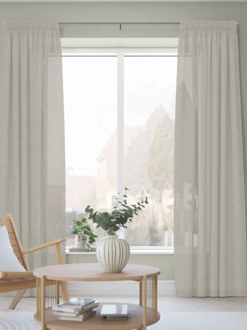 Gordijn ABRAUR 1x140x300 zand