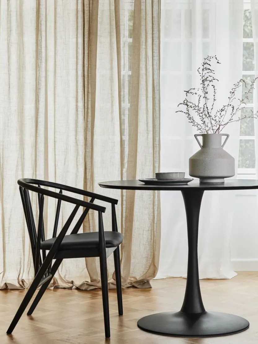 Gordijn AGA 1x140x300 linnenlook kaki