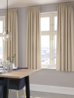 Gordijn AMUNGEN dimmend 1x140x175 zand