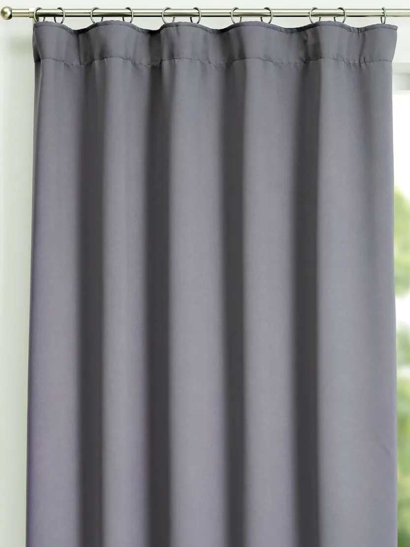 Gordijn AMUNGEN 1x140x175 dimmend grijs