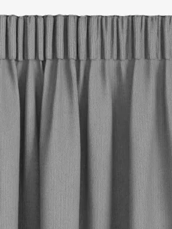 Gordijn ARA 1x140x300 verduisterend corduroy grijs