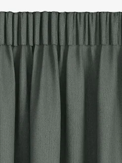 Gordijn ARA 1x140x300 verduisterend corduroy groen