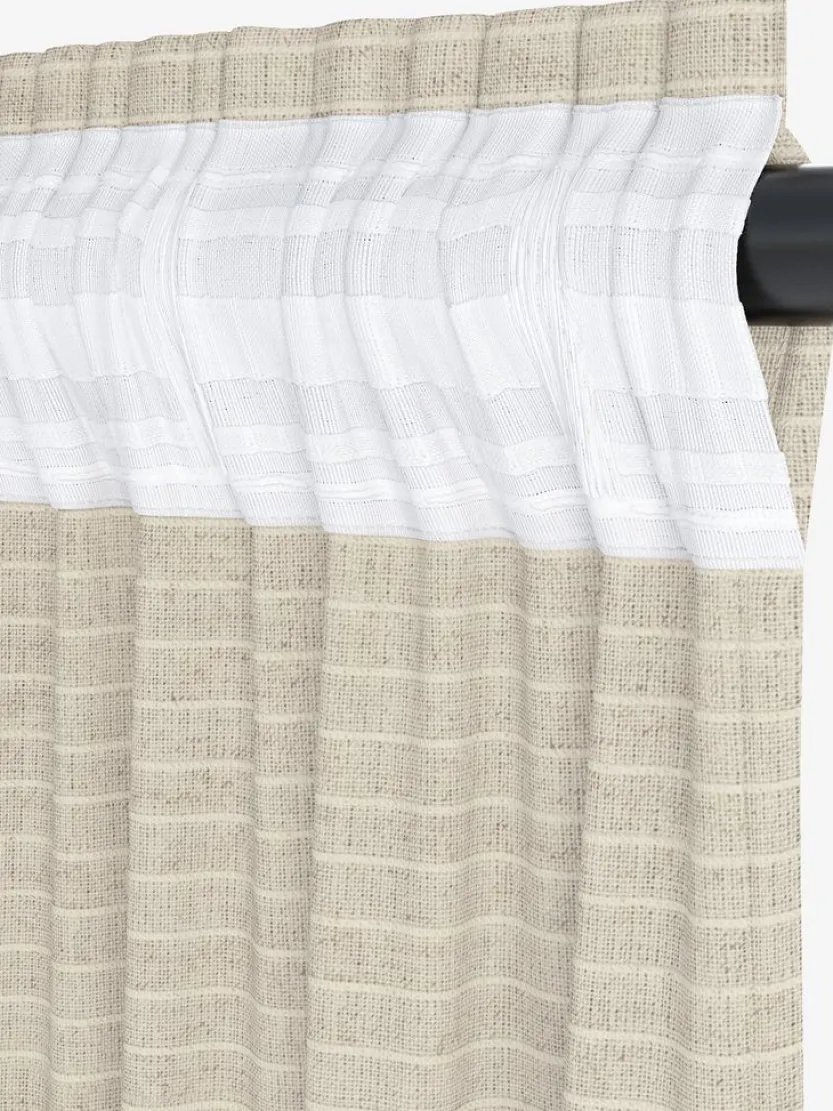 Gordijn ELVALANDET 1x140x245 naturel