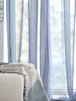 Gordijn GOLTA 1x140x245 oud blauw