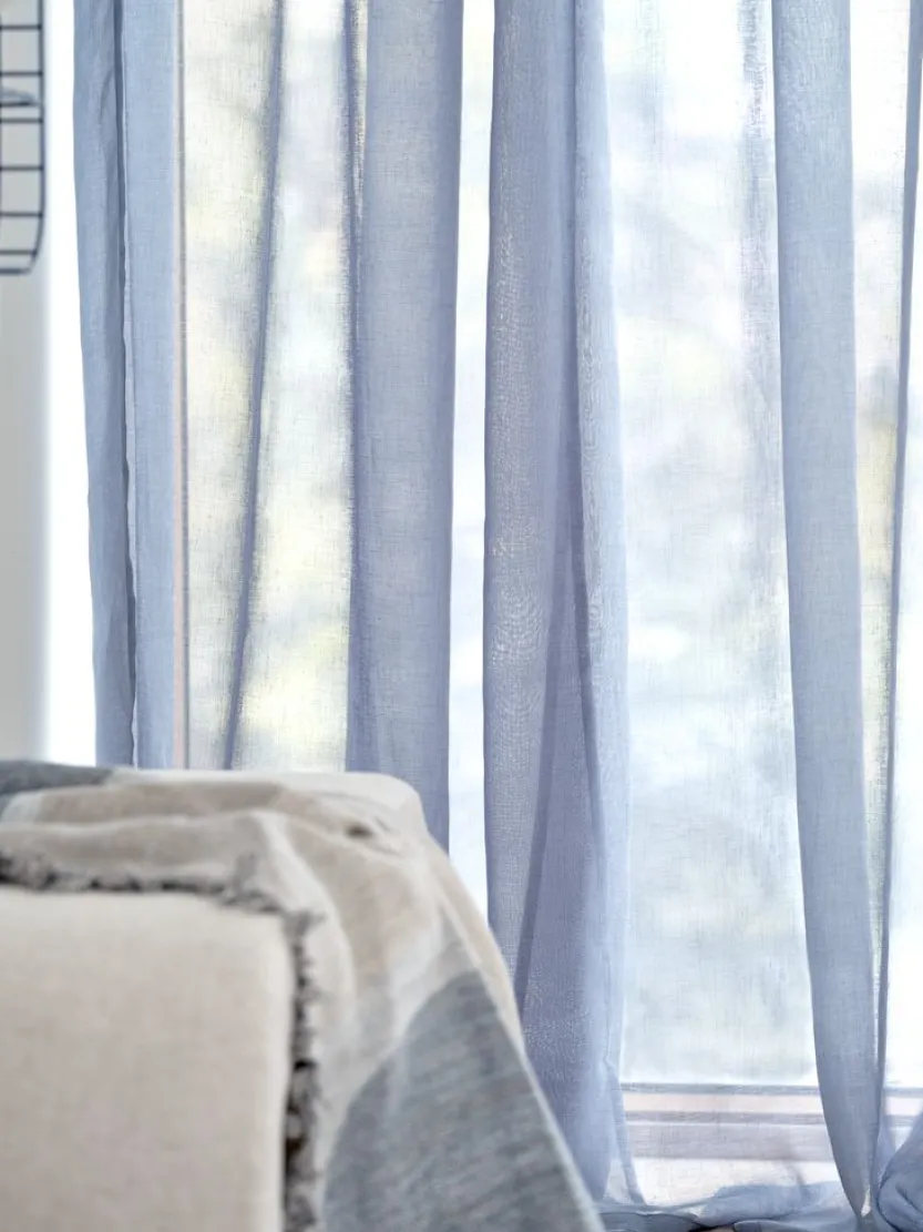 Gordijn GOLTA 1x140x245 oud blauw