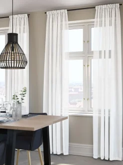 Gordijn GOLTA 1x140x245 wit