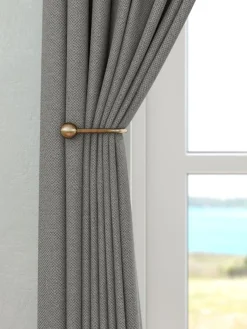 Gordijn haak KATAJA 2 stuks messing