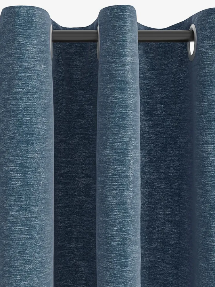 Gordijn NESVATN 1x140x300 chenille navy