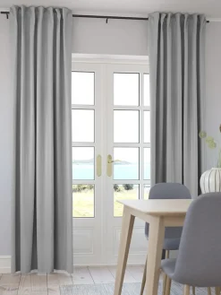 Gordijn ROXEN 1x140x245 grijs