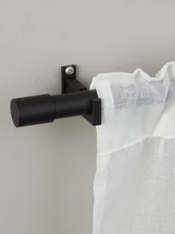 Gordijnroede INDUSTRIAL 160-300 zwart