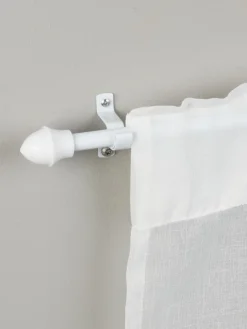 Gordijnroede Ø12mm 85-135cm wit