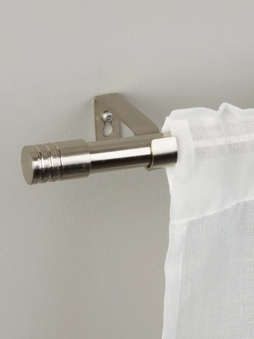 Gordijnroede RIMINI 19mm 160-300 cm staal