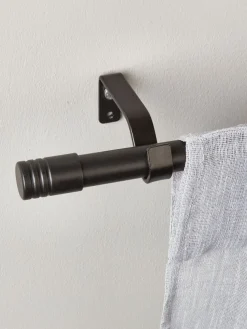 Gordijnroede RIMINI 19mm 90-160cm zwart