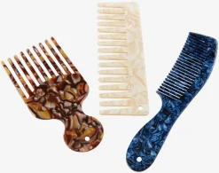 Haarkam set KULLTORP 3 stuks assorti