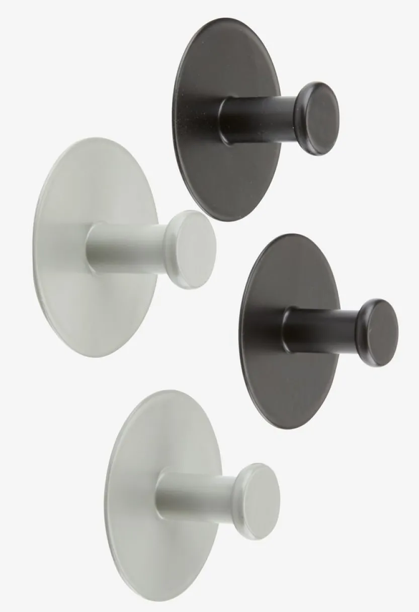 Haken EKEDALEN staal 2 stuks assorti