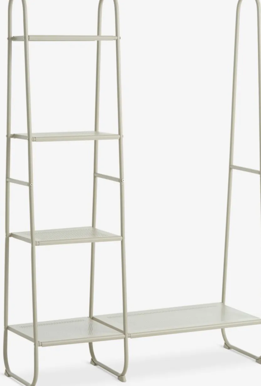 Halmeubel RAVNKILDE 4 schappen lichtzand