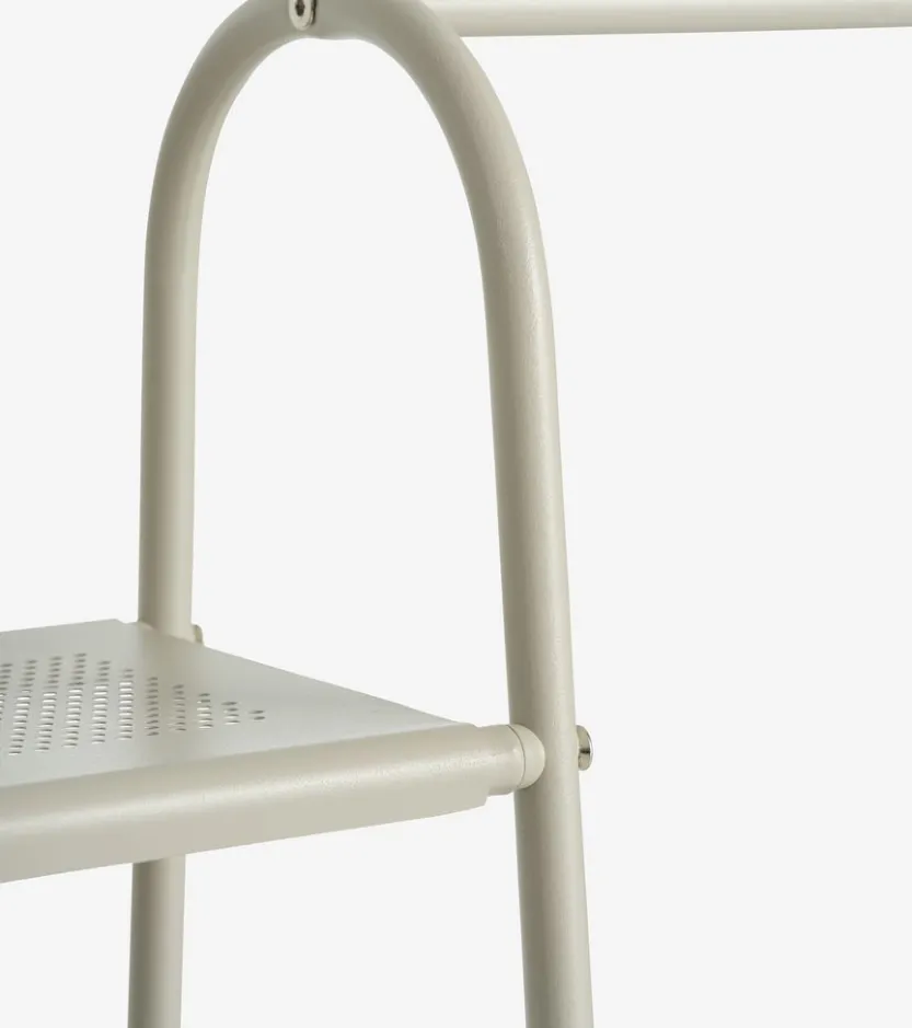 Halmeubel RAVNKILDE 4 schappen lichtzand