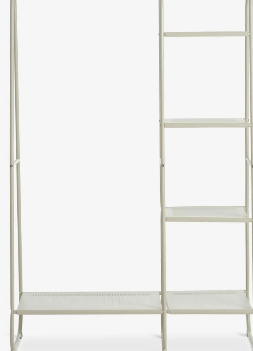 Halmeubel RAVNKILDE 4 schappen lichtzand