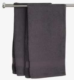 Handdoek KARLSTAD 50x100 donkergrijs