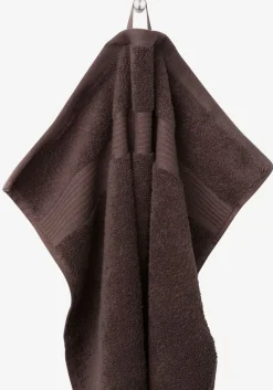 Handdoek KARLSTAD 50x100 donkerbruin