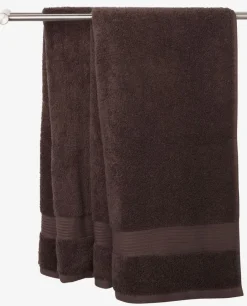 Handdoek KARLSTAD 50x100 donkerbruin