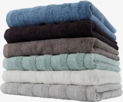 Handdoek TORSBY 50x90 grijs