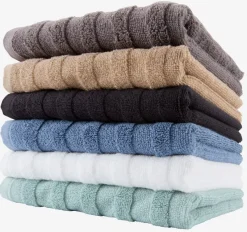 Handdoek TORSBY 50x90 grijs