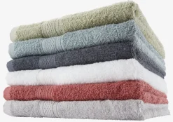 Handdoek UPPSALA 50x90 lichtgroen