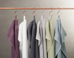 Handdoek UPPSALA 50x90 oud blauw