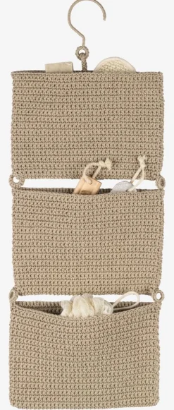 Hangende opberger STOBY B29xH78cm beige
