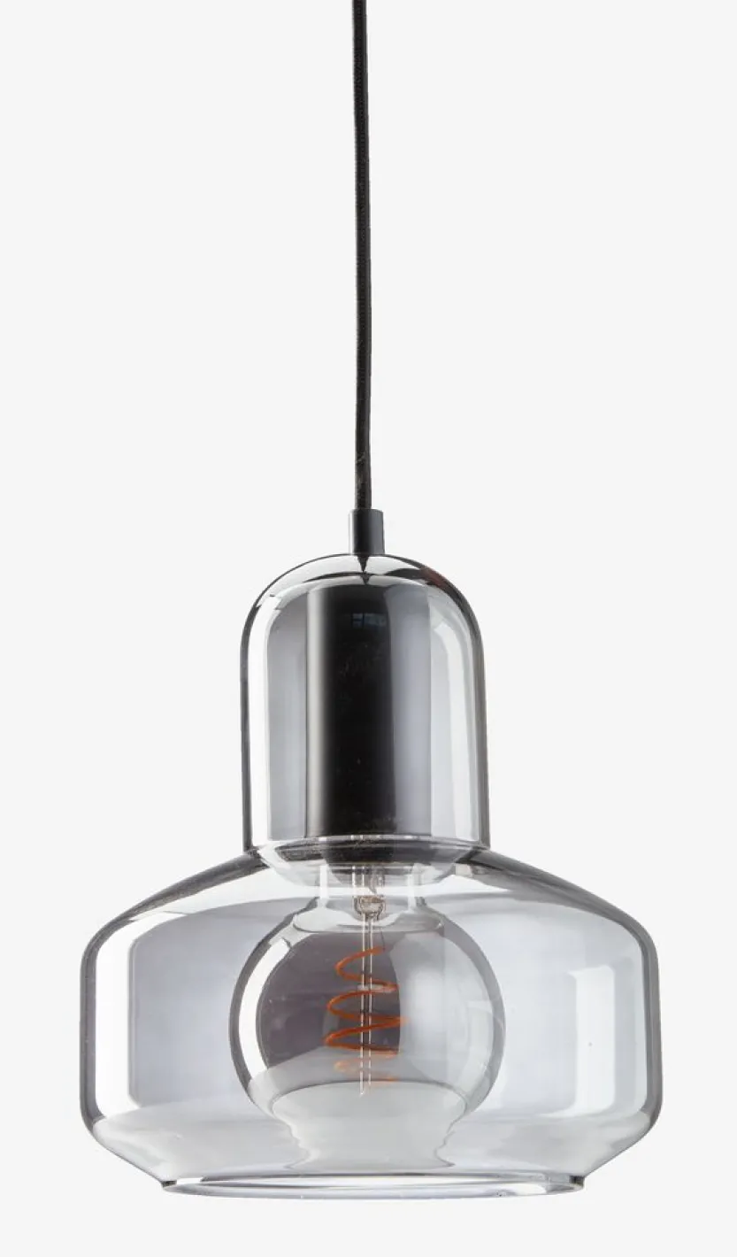 Hanglamp KORNELIUS Ø20xH22 cm glas