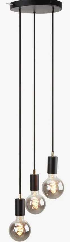 Hanglamp MAGNAR 3-in-1 Ø22xH220cm zwart