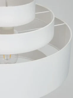 Hanglamp TYGE Ø35xH29 cm wit