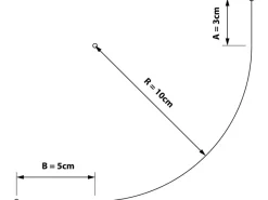 Hoek voor FLEXI stang 90° wit