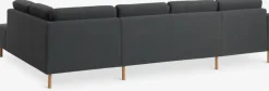 Hoekbank SVALBARD rechts donkergrijs