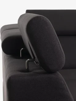 Hoekslaapbank SAHL donkergrijs