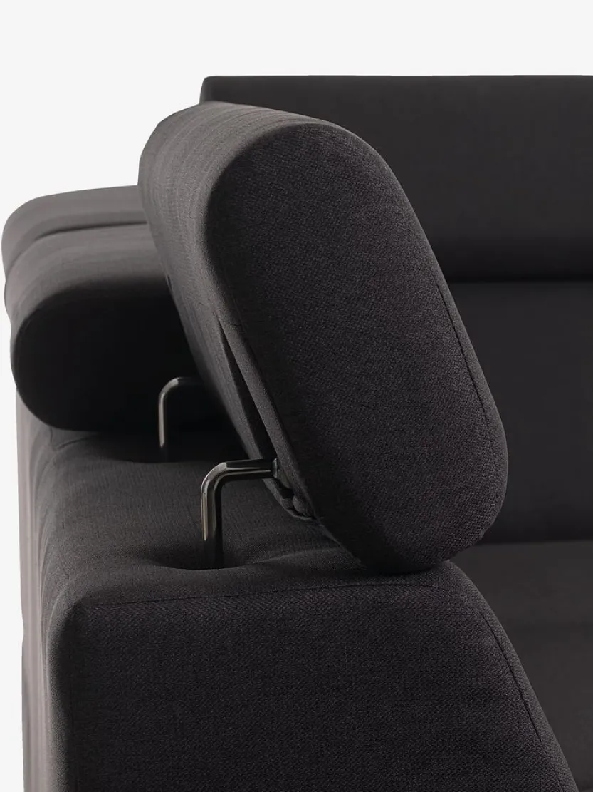 Hoekslaapbank SAHL donkergrijs