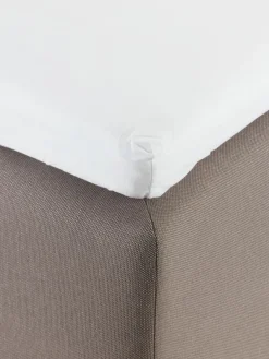 Hoeslaken topmatras ELENORA 90x200x6-10 wit