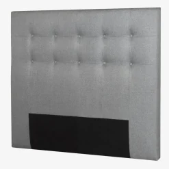Hoofdbord 140x122 H70 gecapitonneerd grijs-23