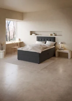 Hoofdbord 140x122 H70 knopen grijs-40