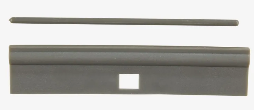 Houder lamellen voor verticale lamellen 6 stuks grijs