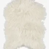 Imitatie schapenvacht BALSAMIN 50x70 wit